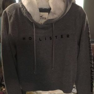 Hollister Crop Hoodie
